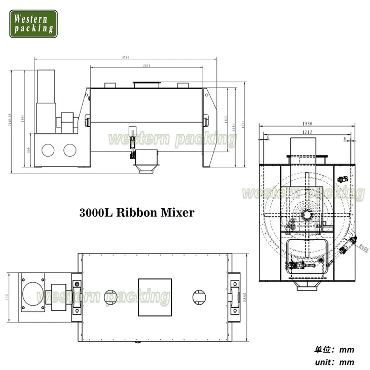 color powder mixer