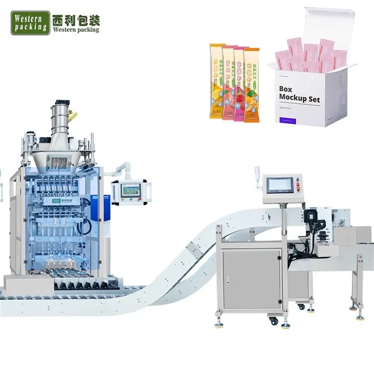 自動スティック小袋箱詰め機