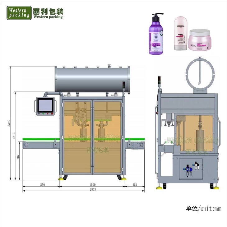 bottle filling and capping machine liquid