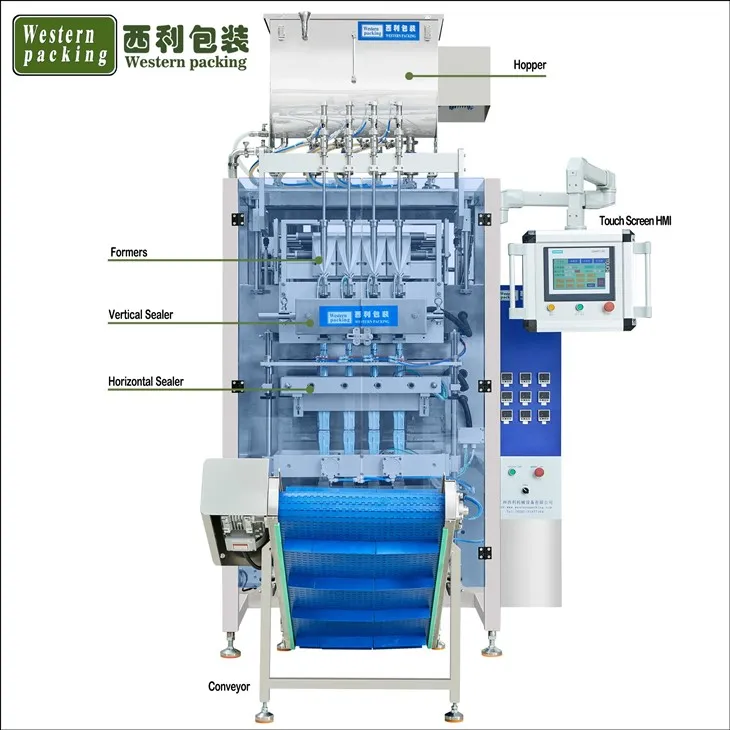 liquid stick pack machine