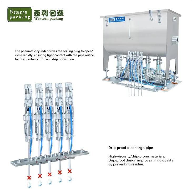 liquid pouch filling machine