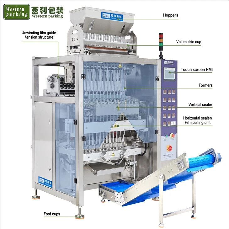 granules pouch packing machine