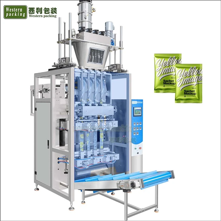 Multilane 3 Side Stick Powder Packaging Machine