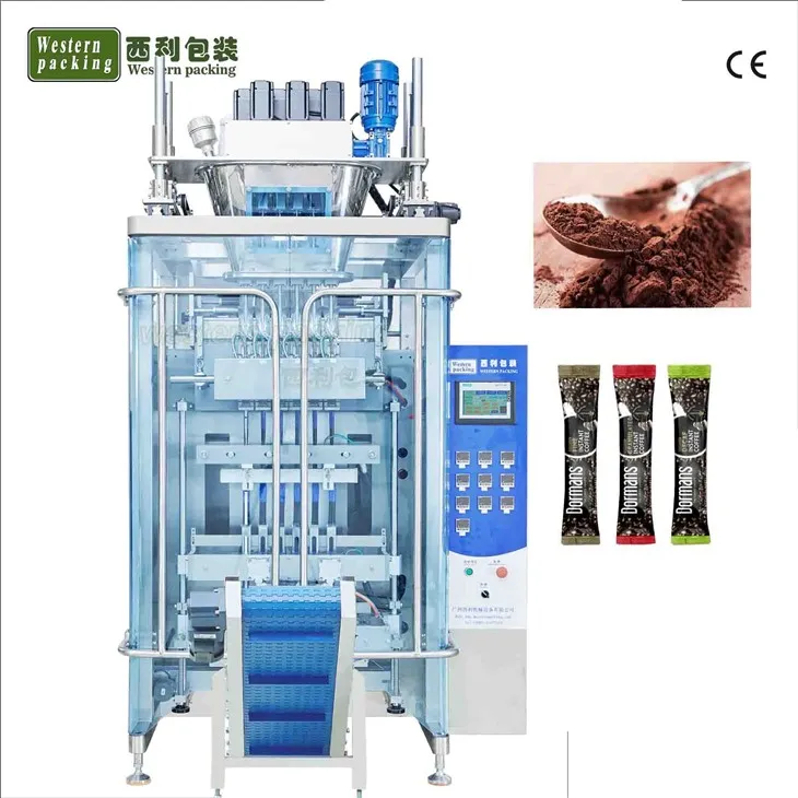 multi lane stick pack machine