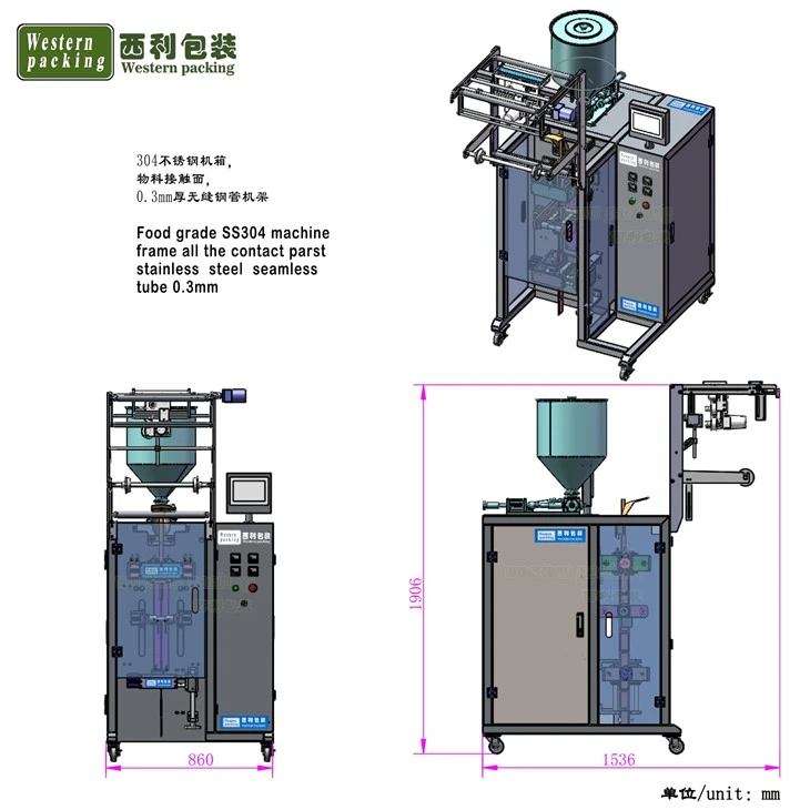 sauce packet machine