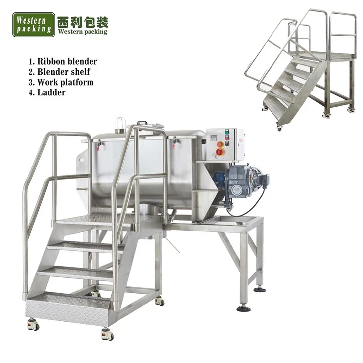 ribbon feed mixer