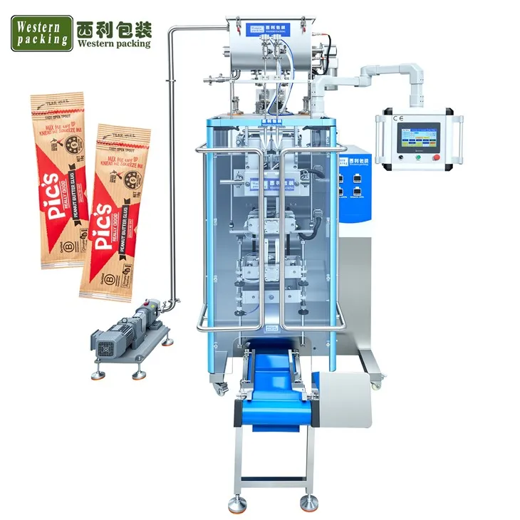 サラダソーススティックパウチ包装機