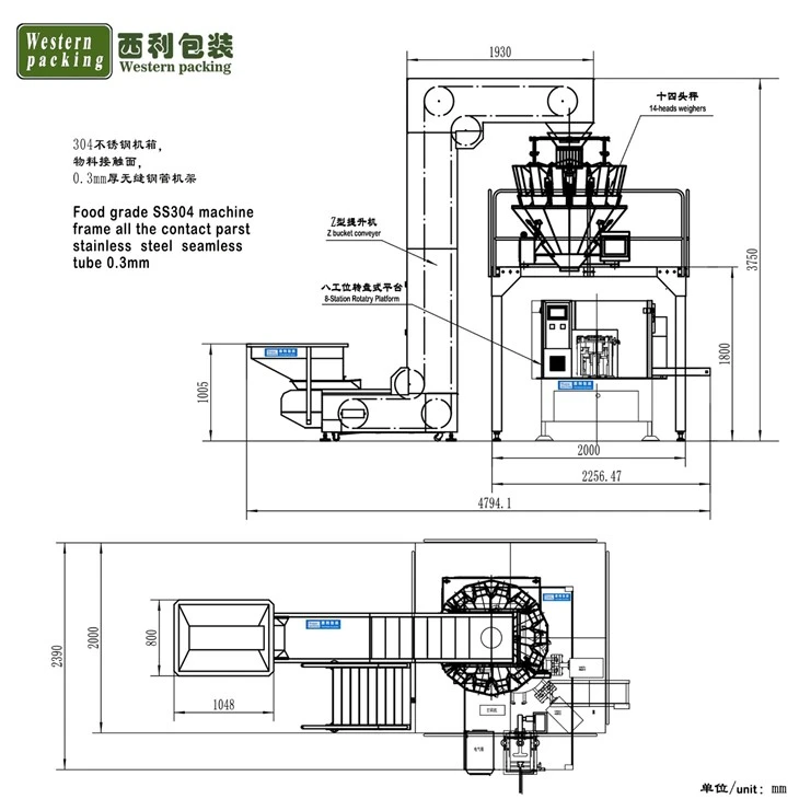 preformed pouch filling sealing machine