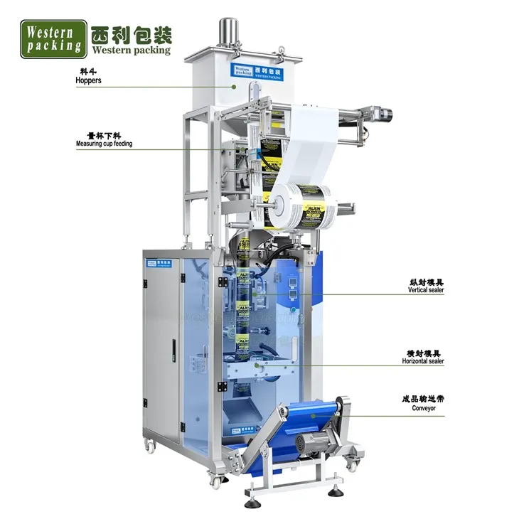 salt sachet packing machine