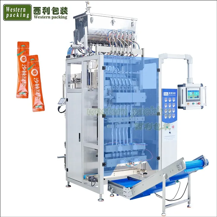 ソース小袋スティックパック充填機