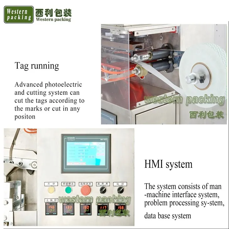 machine to pack tea bags