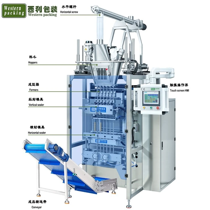 powder stick pack machine