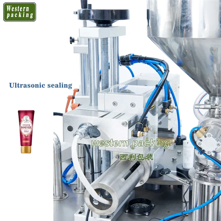 toothpaste tube filling machine