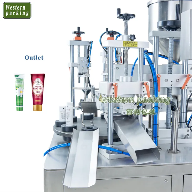 lubricant gel tube filling sealing machine